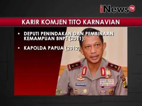 Komjen Tito Karnavian calon tunggal Kapolri - iNews Petang 15/06