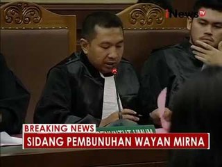 Live sidang perdana Jessica Kumala Wongso 01 - iNews Breaking News 15/06