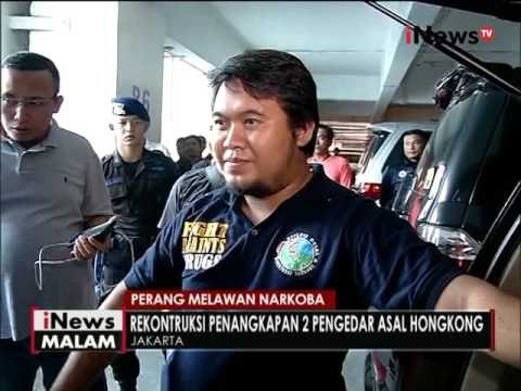 Bareskrim Polri gelar rekontruksi penangkapan 2 pengedar narkoba asal Hongkong - iNews Malam 15/06