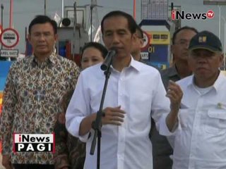 Presiden resmikan ruas tol - iNews Pagi 17/06