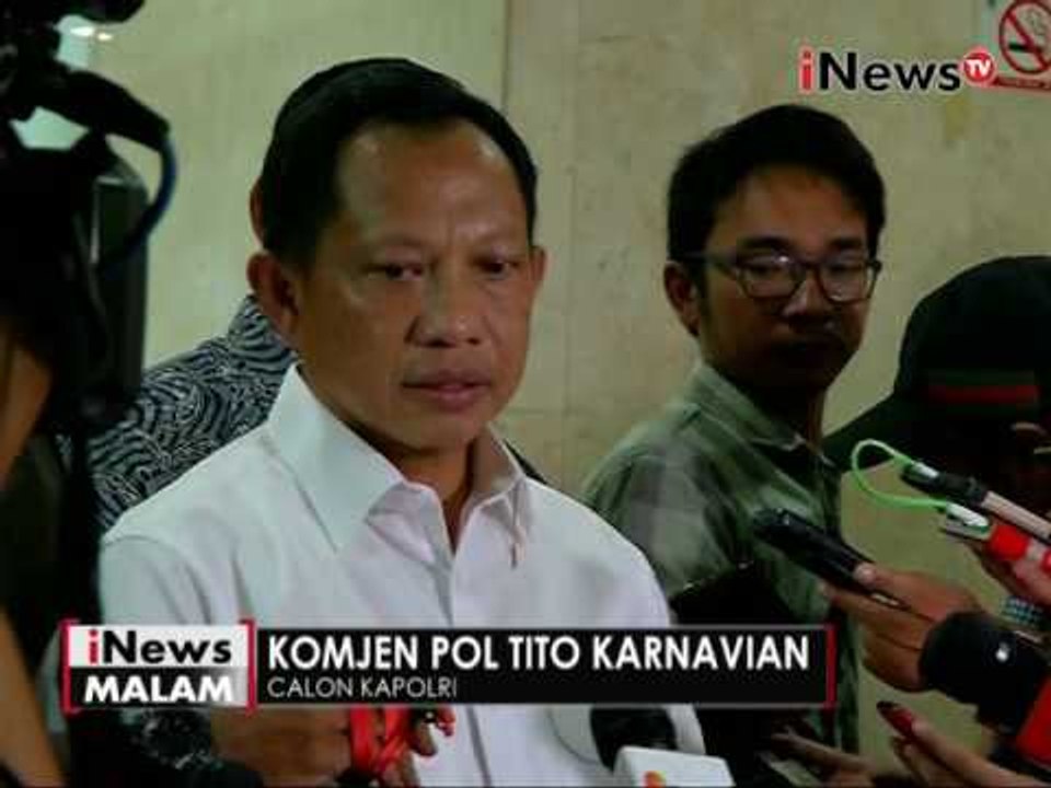 Tito Karnavian calon tunggal Kapolri - iNews Malam 16/06