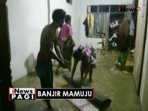 Hujan deras selama 6 jam, banjir rendam puluhan rumah warga di Mamuju - iNews Pagi 21/06