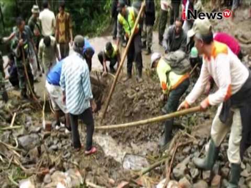Longsor di Banjarnegara, Tim SAR gabungan kembali lakukan pencarian korban - iNews Siang 20/06