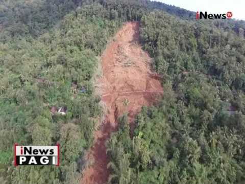 Pantauan dari udara, tebing setinggi 20 meter di Purworejo longsor - iNews Pagi 21/06