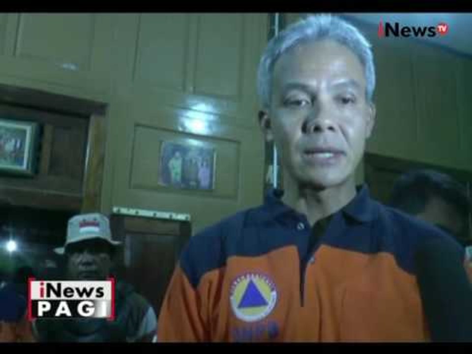 Ganjar Pranowo malam tadi kunjungi lokasi pengungsian korban longsor Jateng - iNews Pagi 21/06
