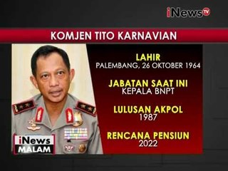 Rekam jejak calon Kapolri Tito Karnavian, selama menjabat sebagai Polisi - iNews Malam 21/06