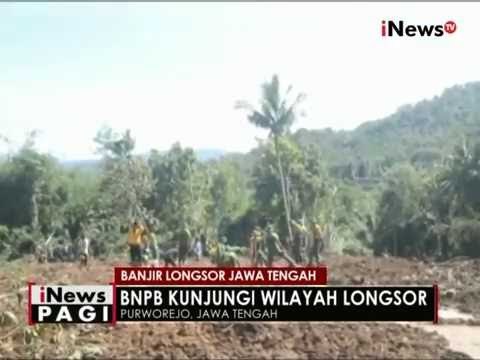 Kepala BNPB kunjungi lokasi bencana longsor Purworejo, Jateng - iNews Pagi 22/06