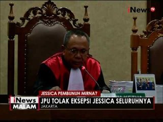 Download Video: JPU tolak nota eksepsi yang diajukan Jessica dan tim kuasa hukum terdakwa - iNews Malam 21/06