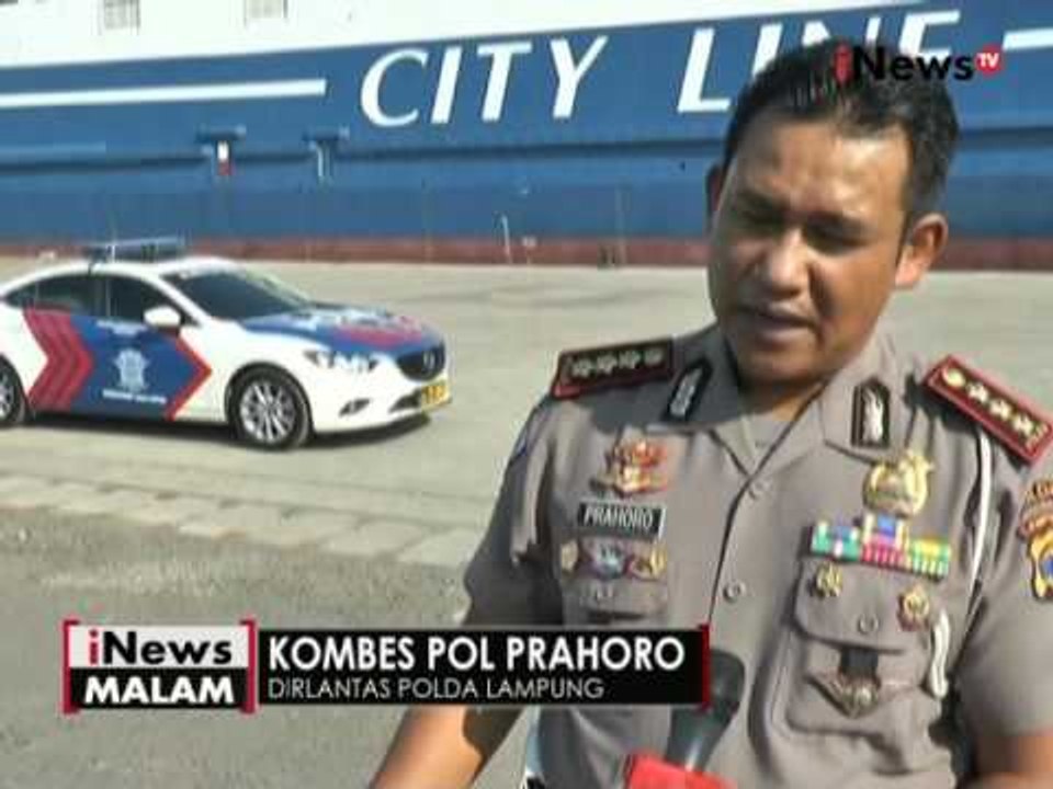 3 unit kapal feri disiapkan di jalur tol laut Lampung jelang arus mudik lebaran - iNews Malam 22/06