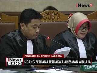 Live pengadilan Tipikor, sidang perdana Ariesman Widjaja 10 - iNews Siang 23/06