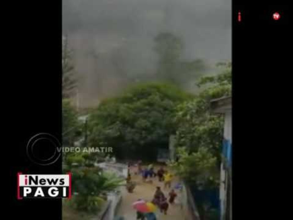 Video amatir detik-detik terjadinya banjir bandang di Sangihe, Sulsel - iNews Pagi 23/06