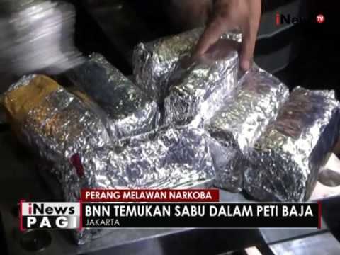 BNN kembali ungkap penyelundupan sabu dengan modus peti baja - iNews Pagi 23/06