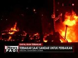 Sedang diperbaiki, sebuah kapal pencari ikan di Medan ludes terbakar - iNews Pagi 21/06