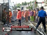 Diduga hubungan arus pendek, 3 rumah di sumur batu Jakpus terbakar abis - iNews Malam 26/06