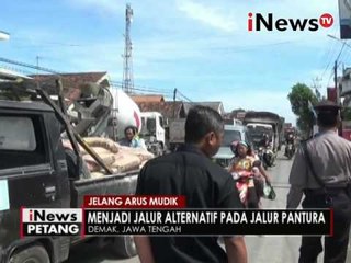 Jelang arus mudik, sejumlah jalan utama dan alternatif di kebut pengerjaannya - iNews Petang 24/06