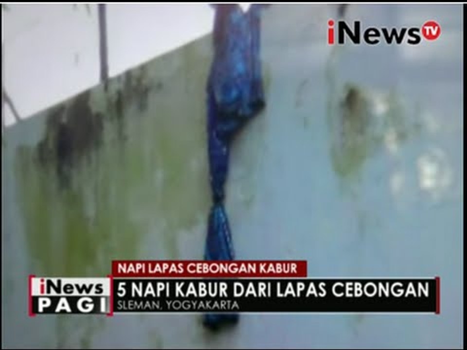 5 Napi lapas cebongan kabur - iNews Pagi 27/06