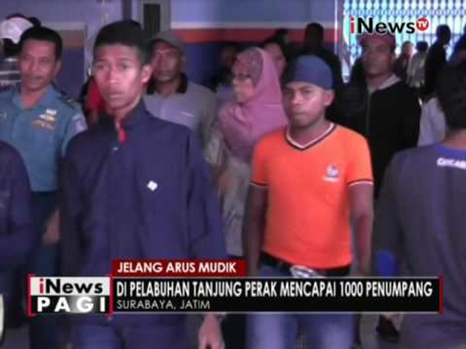 2 Pekan jelang lebaran, arus mudik mulai terasa di pelabuhan Tanjung Perak - iNews Pagi 22/06