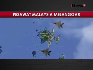 Pesawat Malaysia melanggar batas wilayah, F16 bereaksi mengusir keluar - iNews Malam 27/06