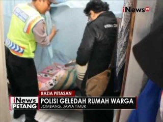 Razia petasan, Polisi geledah kampung produsen petasan di Jombang Jatim - iNews Petang 24/06