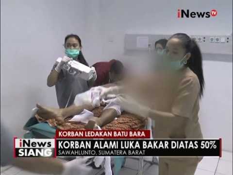 Tambang batu bara meledak, 5 korban terpental dan terbakar, Sawah Lunto - iNews Siang 28/06