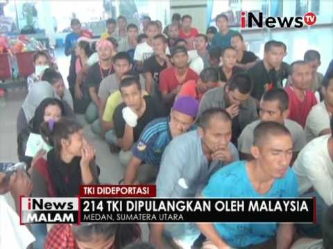 214 TKI dipulangkan dari Malaysia - iNews Malam 26/06