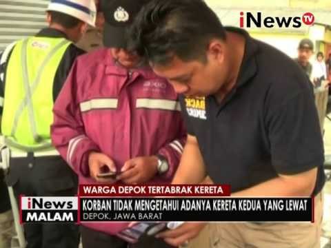 Pria tewas tertabrak Commuter Line di Depok - iNews Malam 28/06