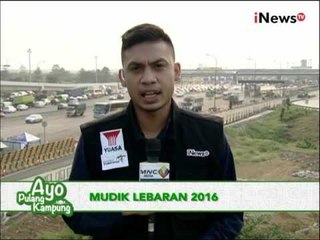 Live report : kondisi terkini arus mudik di Gerbang tol Cikarang, Bekasi - iNews Petang 29/06