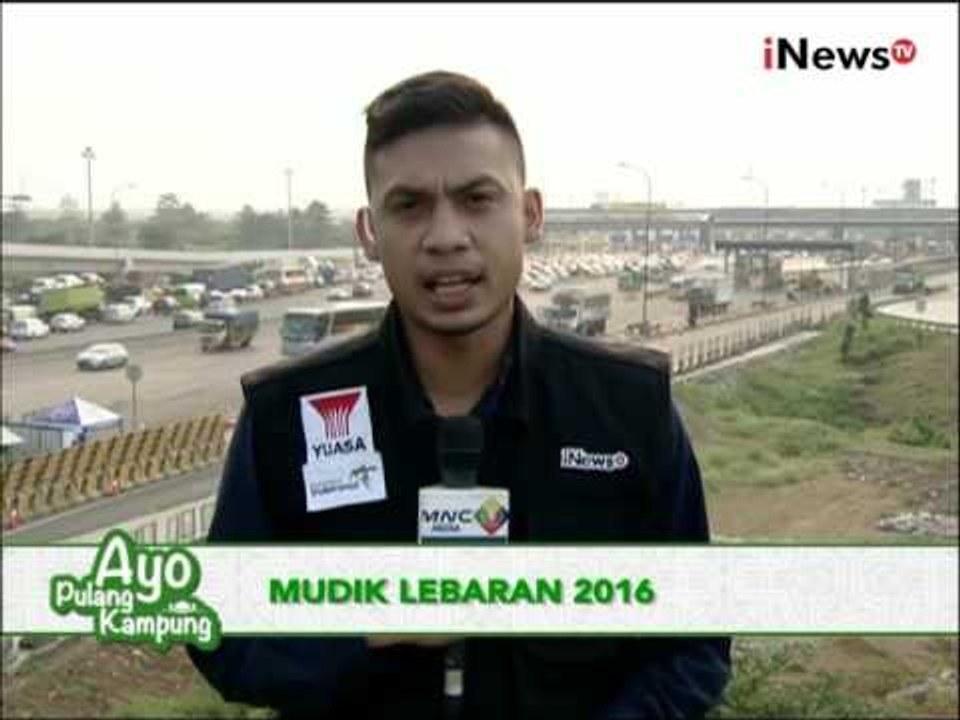 Live report : kondisi terkini arus mudik di Gerbang tol Cikarang, Bekasi - iNews Petang 29/06