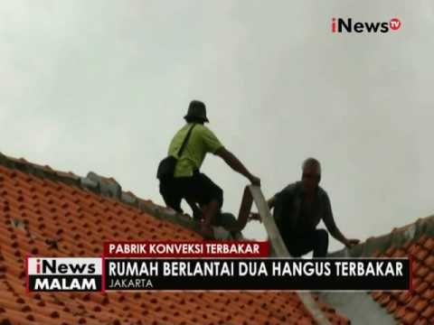 Pabrik konveksi rumahan di Kemayoran Jakarta, terbakar hangus - iNews Malam 28/06