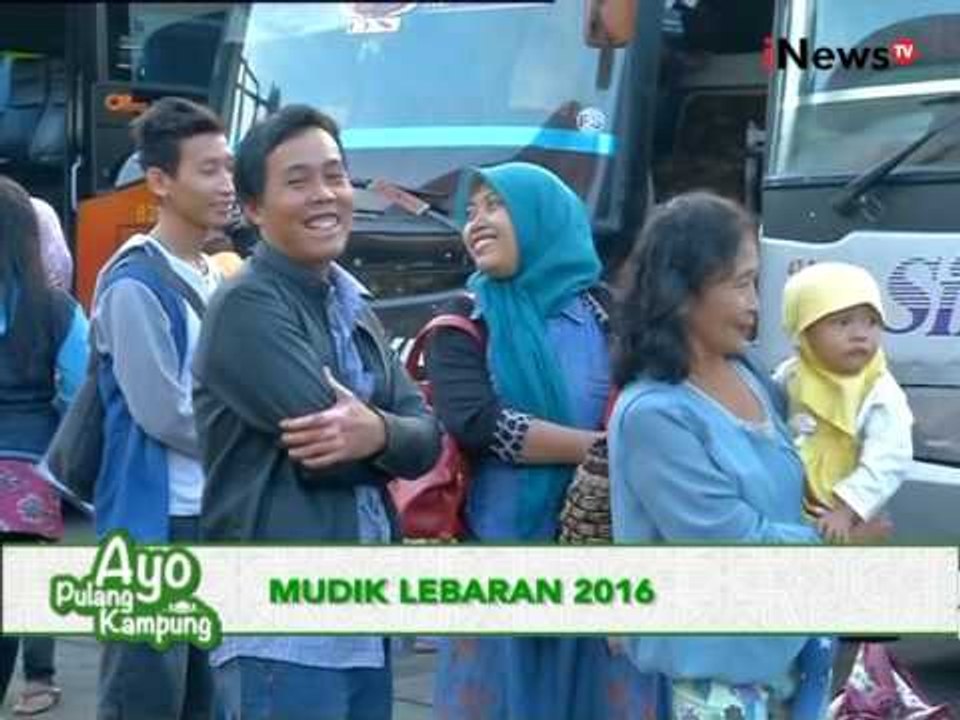 Live report : kondisi terkini pantauan arus mudik di Terminal Kp. Rambutan - iNews Petang 29/06