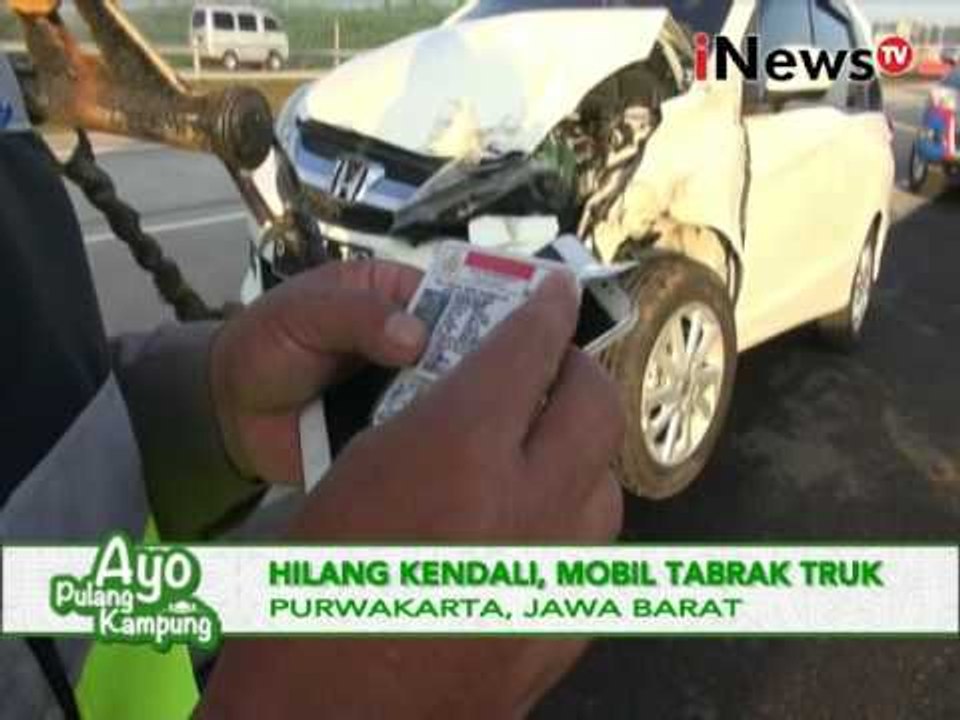 Arus Mudik 2016, dua kecelakaan terjadi di tol Cipali - iNews Siang 30/06