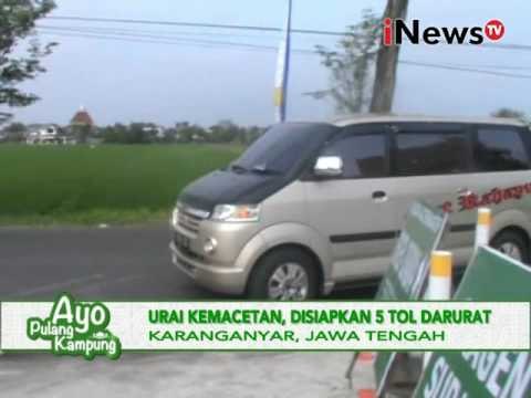 5 Tol darurat dipersiapkan guna kelancaran Arus mudik 2016 - iNews Siang 30/06
