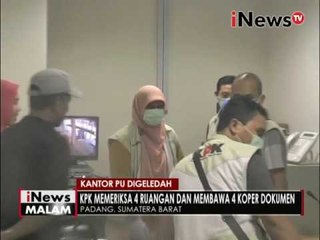 KPK geledah kantor PU Sumbar - iNews Malam 30/06