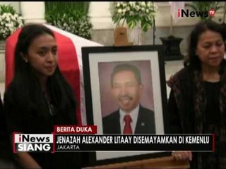 Jenazah duta besar Indonesia untuk Kroasia hari ini dimakamkan di Sandiago Hills - iNews Siang 01/07