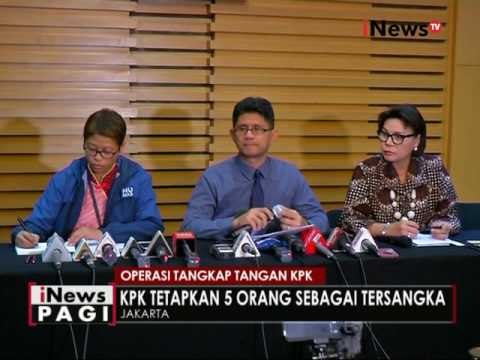 KPK rilis barang bukti dalam OTT, sekaligus menetapkan 5 orang sebagai tersangka - iNews Pagi 30/06