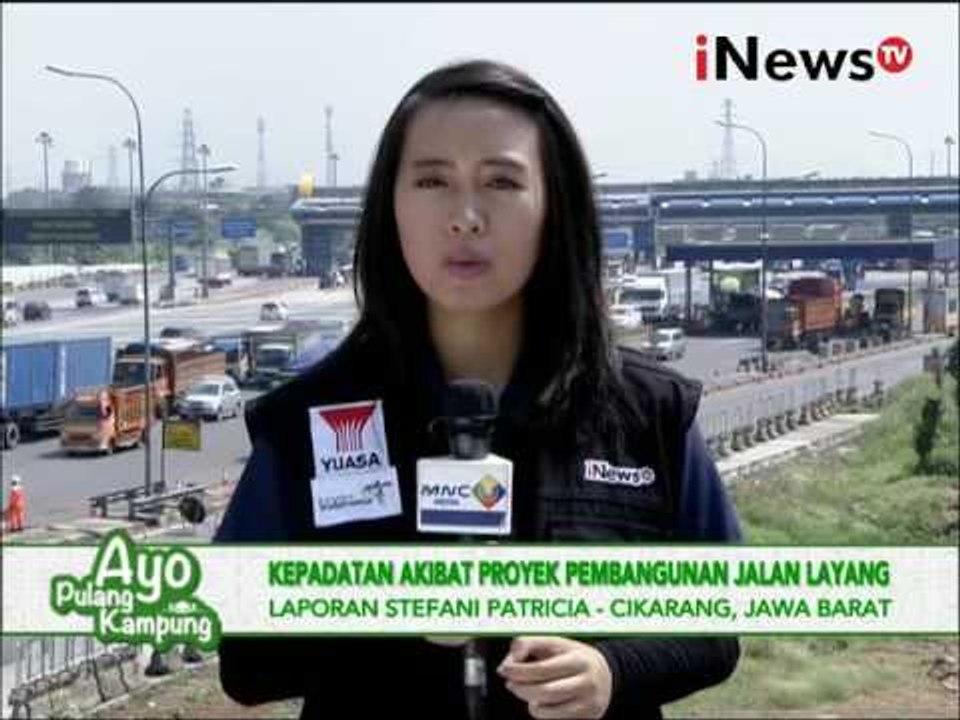 Live Report: Arus mudik 2016, pantauan di gerbang tol Cikarang - iNews Siang 30/06