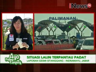 Live Report: Arus mudik 2016, lonjakan jumlah kendaraan di pintu tol Palimanan - iNews Siang 01/07