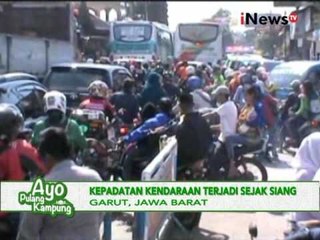 Download Video: Arus mudik 2016, masuki H-5 lebaran, jalur selatan Garut mulai dipadati pemudik - iNews Petang 01/07