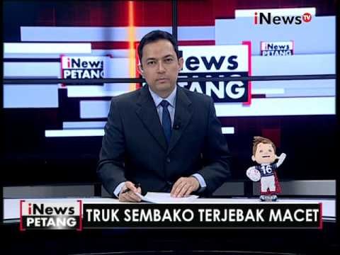 Arus mudik 2016, truk pengangkut sembako terjebak macet arus mudik - iNews Petang 04/07