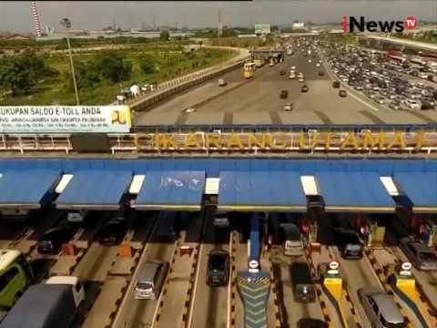 Live report : kondisi arus mudik di Gerbang Tol Cikarang, Bekasi - iNews Petang 30/06