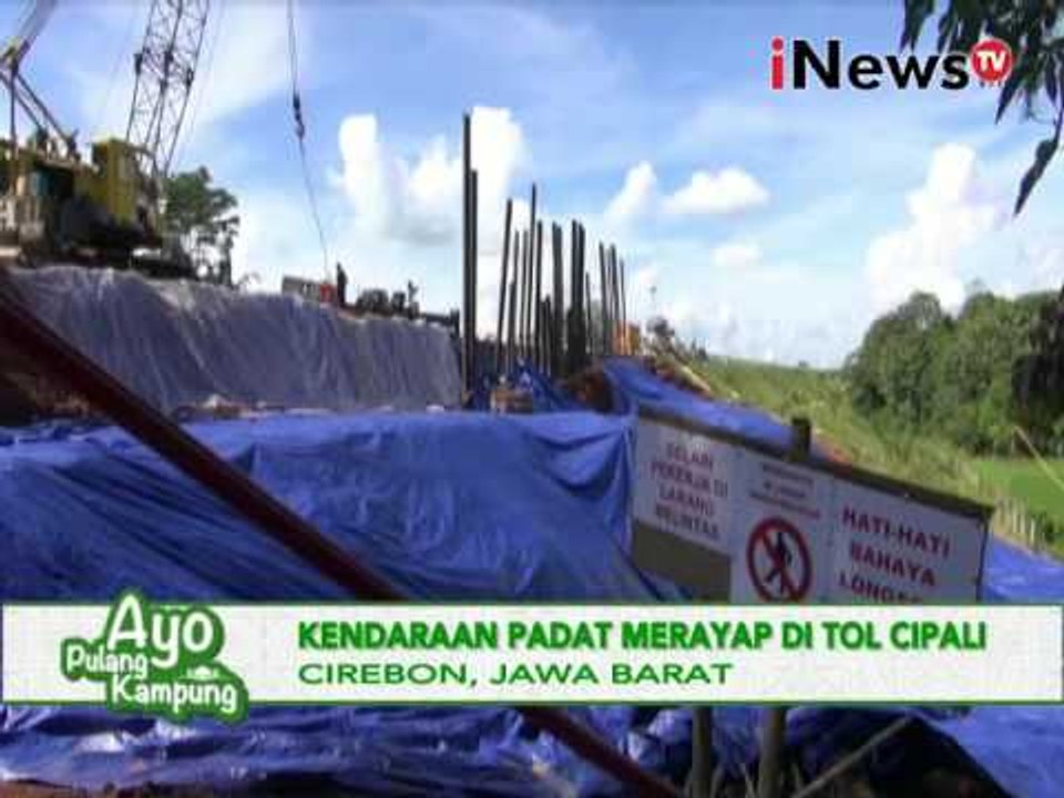 Ruas tol cipali yang longsor belum selesai diperbaiki - iNews Siang 01/07