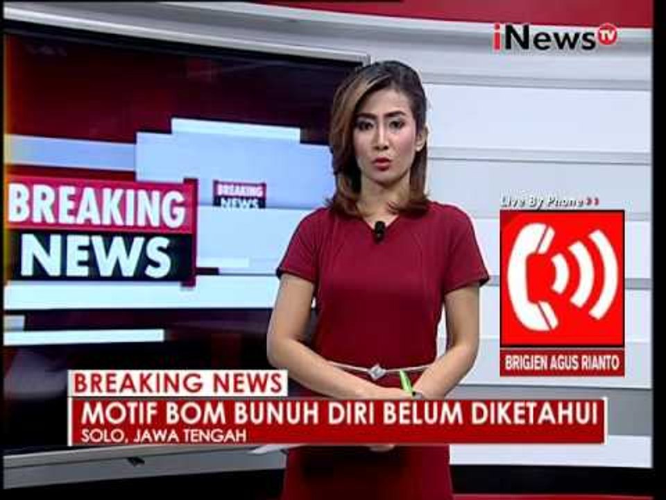 Live By Phone : Terkait teror bom bunuh diri di Polres Surakarta 02 - iNews Breaking News 05/07
