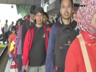 Arus mudik 2016, Stasiun Kutoarjo kedatangan 48 ribu pemudik dari luar daerah - iNews Malam 05/07