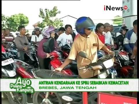 Arus mudik 2016, Kemacetan di Brebes masih disebabkan antrean masuk SPBU - iNews Petang 05/07