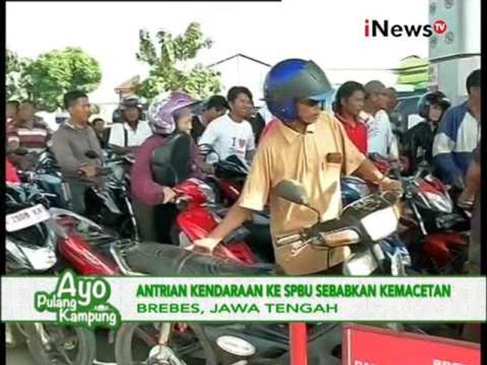 Arus mudik 2016, Kemacetan di Brebes masih disebabkan antrean masuk SPBU - iNews Petang 05/07