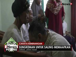 Tradisi sungkeman masih dijaga di kampung pesantren di Gresik - iNews Petang 06/07