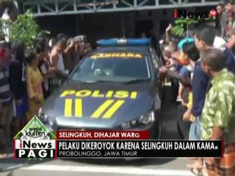 Moment lebaran digunakan untuk selingkuh, pelaku dikeroyok warga di Probolinggo - iNews Pagi 07/07
