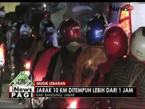 Arus mudik 2016, jalur Nagrek macet hingga 10 Km - iNews Pagi 07/07