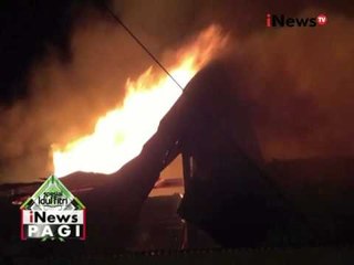 Diduga konsleting listrik, seluruh isi gudang abis dilalap api di Palangkaraya - iNews Pagi 06/07