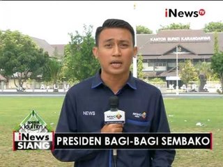 Live Report : terkait pembagian sembako Presiden Jokowi - iNews Siang 07/07